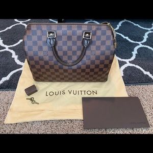 Louis Vuitton Speedy 30 Ebene in like new condition